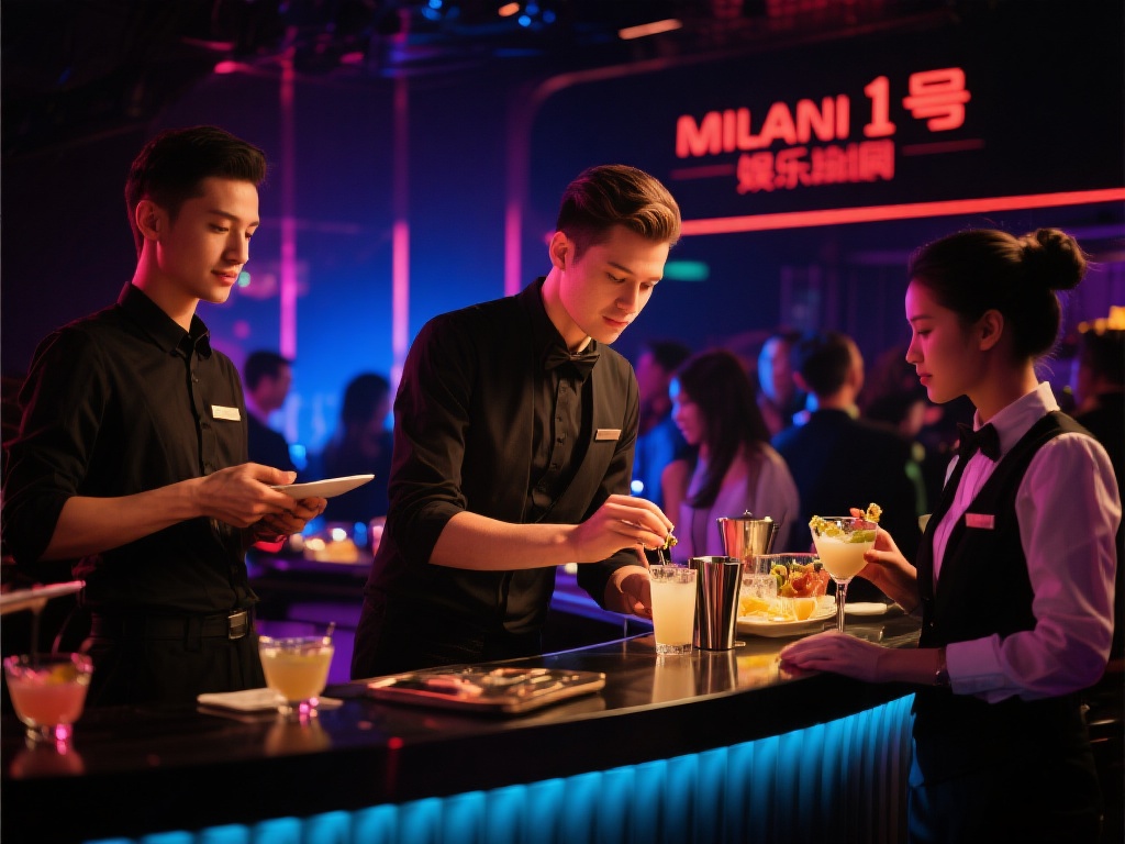 在夜生活场所中，服务往往是顾客选择的重要因素之一。