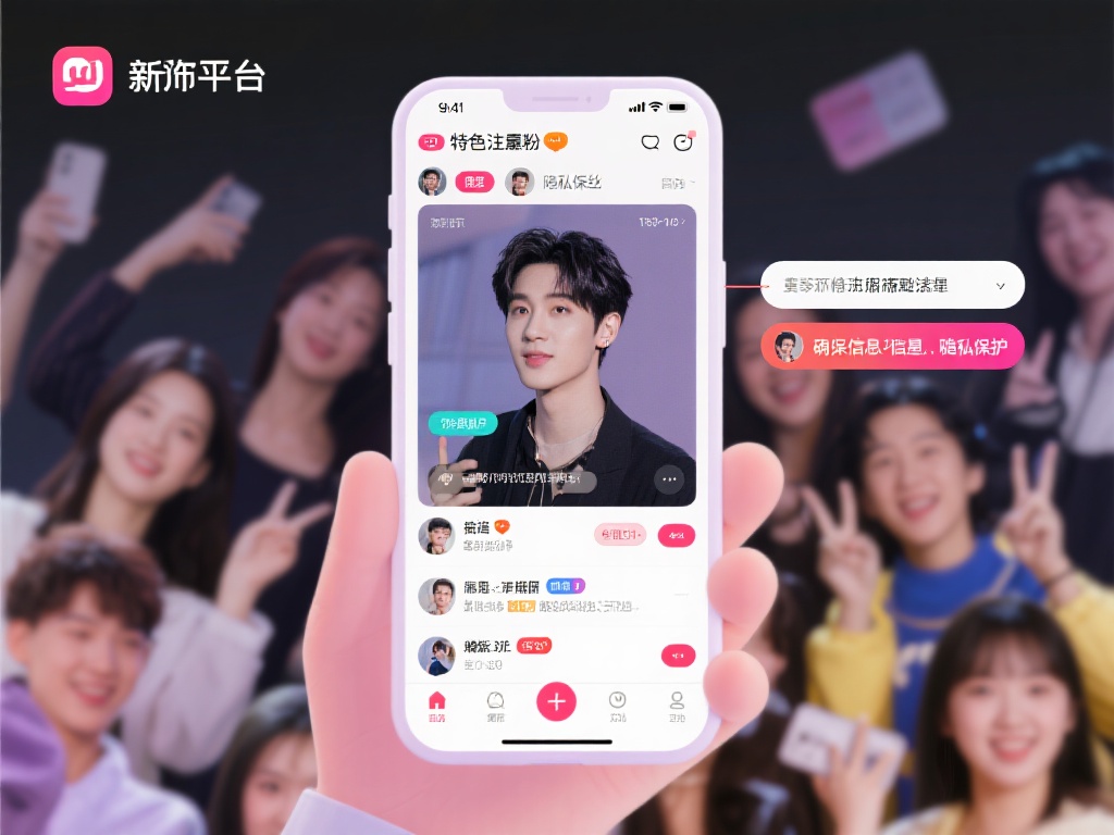 值得一提的是，平台还特别注重粉丝的隐私保护。在互动