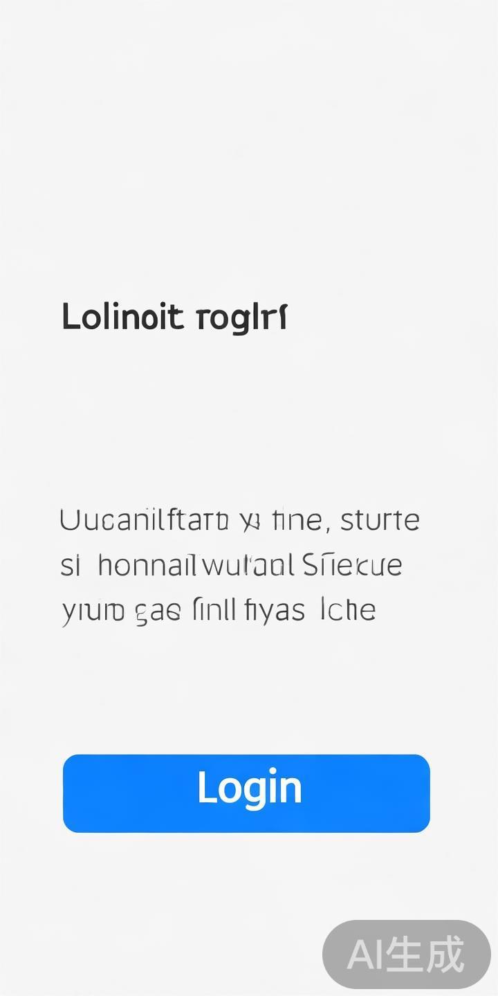 进入登录界面：启动后，系统会自动跳转到登录页面。如